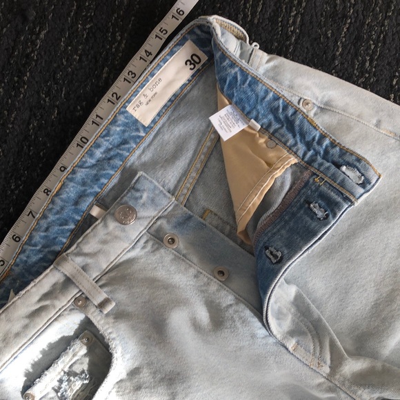 💥HP💥Rag & Bone (30) Maya HighRise Slim Distressed - Picture 15 of 16